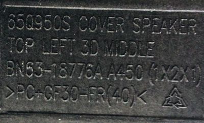 KIT DE BOCINA PARA TV SAMSUNG 8K ( 6 PZ ) / NUMERO DE PARTE BN96-150954D / BN63-18769A / BN63-18771A / BN63-18775A / BN9618769A / BN6318769A / BN6318771A / BN6318775A / MODELO QN87Q950TS - Imagen 5